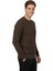 Erkek Sıfır Yaka Petek Doku Regular Fit Sweatshirt BGL-ST04950 2
