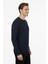 Erkek Sıfır Yaka Petek Doku Regular Fit Sweatshirt BGL-ST04950 3
