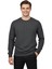 Erkek Sıfır Yaka Petek Doku Regular Fit Sweatshirt BGL-ST04950 1