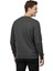 Erkek Sıfır Yaka Petek Doku Regular Fit Sweatshirt BGL-ST04950 3