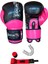 Carbon 5 Pembe Boks Eldiveni Kick Boks Muay Thai Eldiveni 3'lü Set ve Eldiven Taşıma Çantalı 2