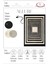 Allure 103 Siyah Bej Çizgili Tasarım Halı Yıkanabilir Halı Ince Kilim Halı Oturma Odası Salon Halısı 4