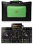 PIONER Xdj Rx3 Setup Için Uyumlu Çanta Soft Case Kılıf. Siyah Yeşil. 1
