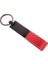 Kırmızı Deri Metal Anahtarlık 1