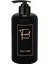 Sıvı Sabunluk Yuvarlak Plastik Pompalı 500 ml - Siyah 2
