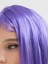Harmonyaura Lila Renk Uzun Düz Parti Peruğu 4
