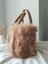 Vintage Peluş Kürk Model Sonbahar, Kış The Bag Bonjeur Kadın El, Kol, Omuz Çanta 7