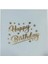 Happy Birthday Baskılı Yaldızlı Gold Renkli Doğum Günü Peçetesi 16 Adet 1