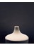 Minimalist Beyaz Seramik Vazo – 20X17 cm Modern Dekoratif Obje 3