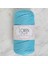 Loren Polyester Soft Macrame Turkuaz El Örgü Ipi - LM045 - 34447 1