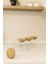 Bambu Kapaklı Vakumlu Borosilikat Cam Kavanoz 4 Adet 8.5cm x 6 cm 200 ml 1