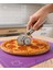 Çelik Pizza Hamur Mantı Börek Kesme Ruleti | Pratik Pizza Kesici Dilimleyici Rulet Paslanmaz Çelik 1