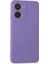 Buğz Vivo Y16 Kılıf First Silikon - Lila 1
