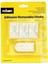 3'lü Siyah Çıkarılabilir Yapışkanlı Kanca Seti, Çok Renkli, Dayanıklı ve Pratik Kullanım 2