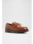 Gwajar Ayakkabı Düz Oxford & Loafer - Kahverengi 4
