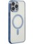 Iphone 14 Pro Kılıf Magneticsafe Lazer Silikon - Sierra Blue 1