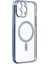 Iphone 14 Pro Kılıf Magneticsafe Lazer Silikon - Sierra Blue 4