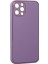 Iphone 12 Pro Kılıf Coco Deri Silikon Kapak - Lila 3