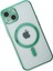 Iphone 14 Plus Kılıf Magneticsafe Lazer Silikon - Haki Yeşil 3