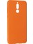 Huawei Mate 10 Lite Kılıf Nano Içi Kadife Silikon - Turuncu 3