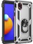 Samsung Galaxy A01 Core Kılıf Sofya Yüzüklü Silikon Kapak - Gümüş 1