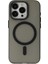 Iphone 15 Pro Max Kılıf Lodos Magneticsafe Mat Kapak - Siyah 1