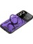 Vivo Y16 Kılıf Joy Lens Standlı Kapak - Mor 3