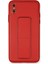 Iphone Xs Max Kılıf Coco Deri Standlı Kapak - Kırmızı 1