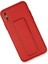 Iphone Xs Max Kılıf Coco Deri Standlı Kapak - Kırmızı 2