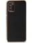 Samsung Galaxy A03S Kılıf Volet Silikon - Siyah 2