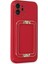 Iphone 12 Kılıf Coco Elit Kapak - Kırmızı 2