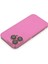 Iphone 13 Pro Max Kılıf Armada Lensli Kapak - Pembe 3