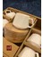 Modern Bambu Altlıklı 6’lı Porselen Fincan Takımı 2