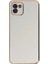 Samsung Galaxy A03 Kılıf Volet Silikon - Beyaz 2