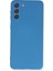 Samsung Galaxy S21 Plus Kılıf Nano Içi Kadife Silikon - Mavi 1