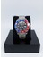 Gmt Master Pepsi Model Jubile Kordon Kırmızı Mavi Renk 904L Çelik, Vidalı Tepe 5ATM Su Geçirmez Erkek Saat 1