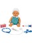 Bfs Nessiworld 30111 Bebelou Doktor Zamanı Sesli Bebek Seti 35 cm -Sunman 5