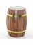 Pirinç Ahşap Fıçı Kumbara 12.5 cm WB535 1
