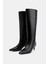 Topuklu Çizme Siyah 5