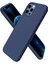 Iphone 12 Pro Max Kılıf First Silikon - Lacivert 1