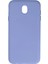 Samsung Galaxy J7 Pro / J730 Kılıf Nano Içi Kadife Silikon - Lila 1