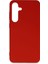 Samsung Galaxy S24 Plus Kılıf First Silikon - Kırmızı 2