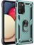 Samsung Galaxy A02S Kılıf Sofya Yüzüklü Silikon Kapak - Yeşil 1