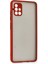 Samsung Galaxy A51 Kılıf Montreal Silikon Kapak - Kırmızı 1