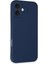 Iphone 16 Plus Kılıf First Silikon - Lacivert 2