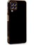 Samsung Galaxy A22 Kılıf Volet Silikon - Siyah 1