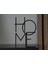 Home Yazılı Dekoratif Aksesuar – Siyah Metal Görünümlü, Masa Üstü Süs Eşyası (2 Adet) 1