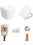 Integra Kanalsız Asma Klozet (Yanları Kapalı) + Vitra Yavaş Kapak + Vitra Gömme Rezervuar Set 1