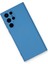 Samsung Galaxy S23 Ultra Kılıf Nano Içi Kadife Silikon - Mavi 3