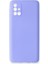 Samsung Galaxy M31S Kılıf First Silikon - Lila 1